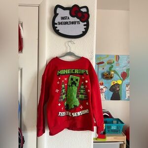 minecraft christmas sweater
